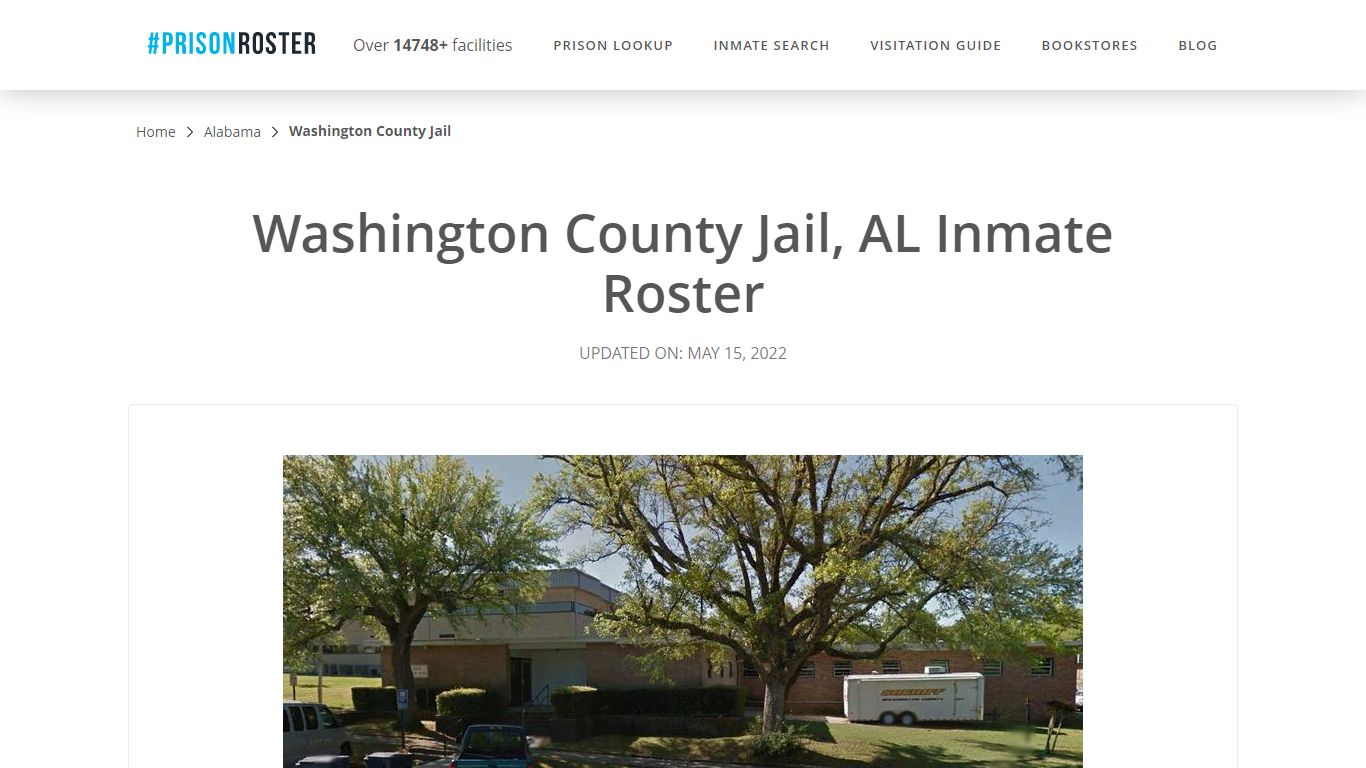 Washington County Jail, AL Inmate Roster